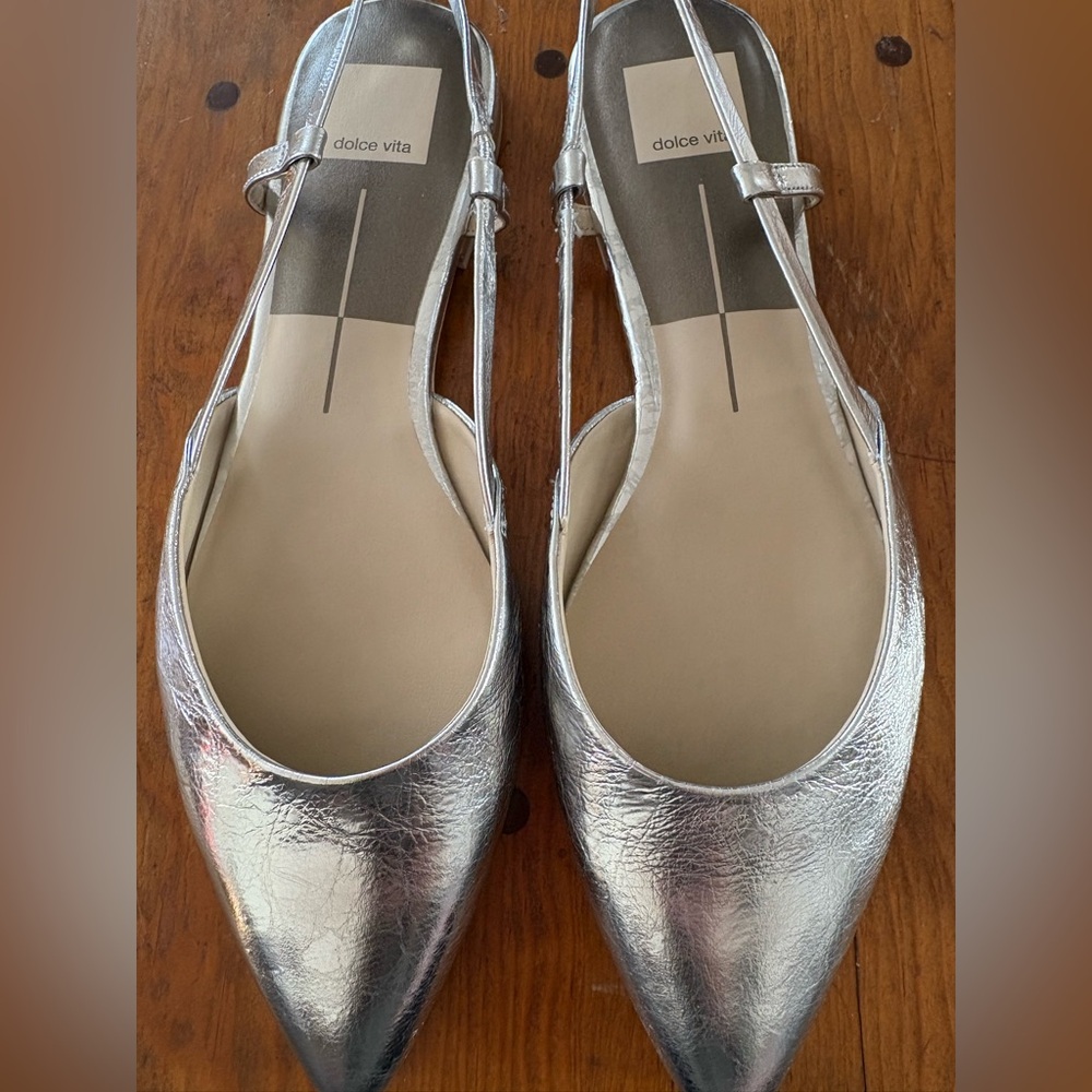 dolce vita narah silver flats